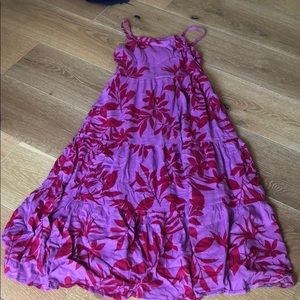 Floral old navy dress size L